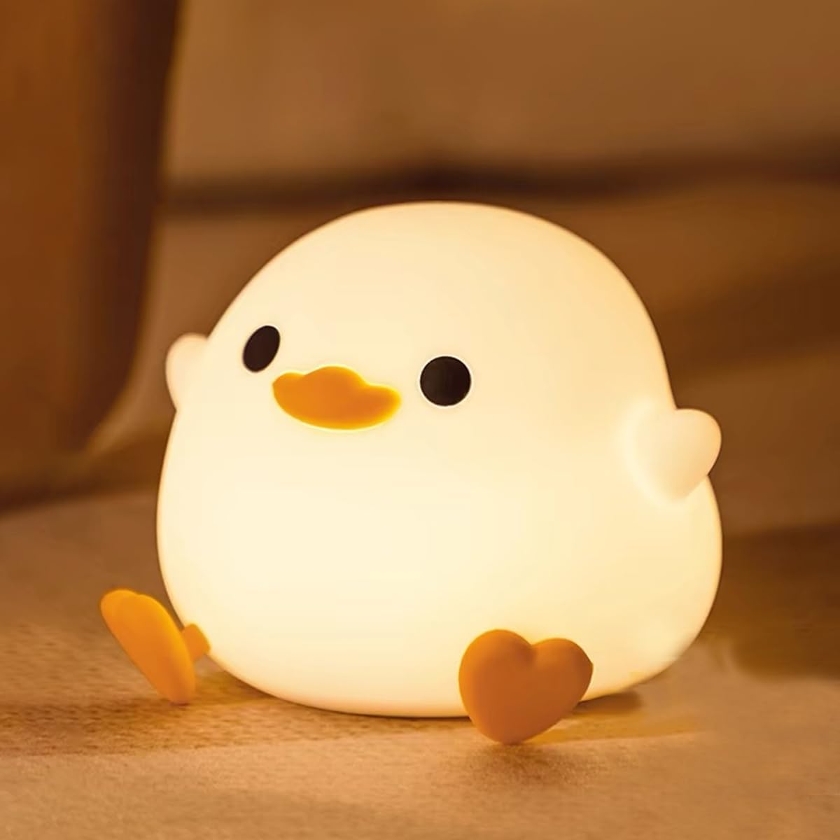 かわいいアヒルのランプ